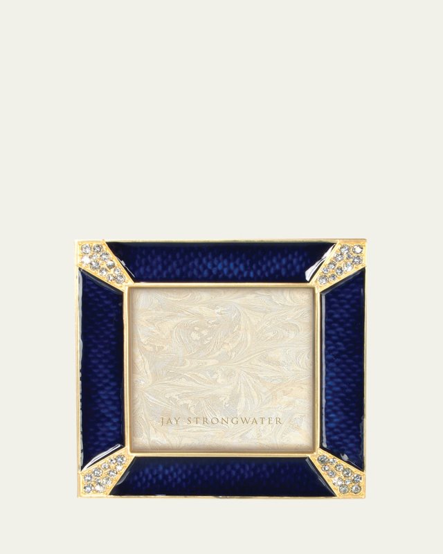 Leland Indigo Pave Corner 2" Square Picture Frame